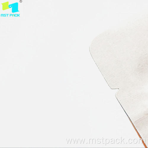 Flat Bottom Paper Packaging Bag Printed Tea Bag